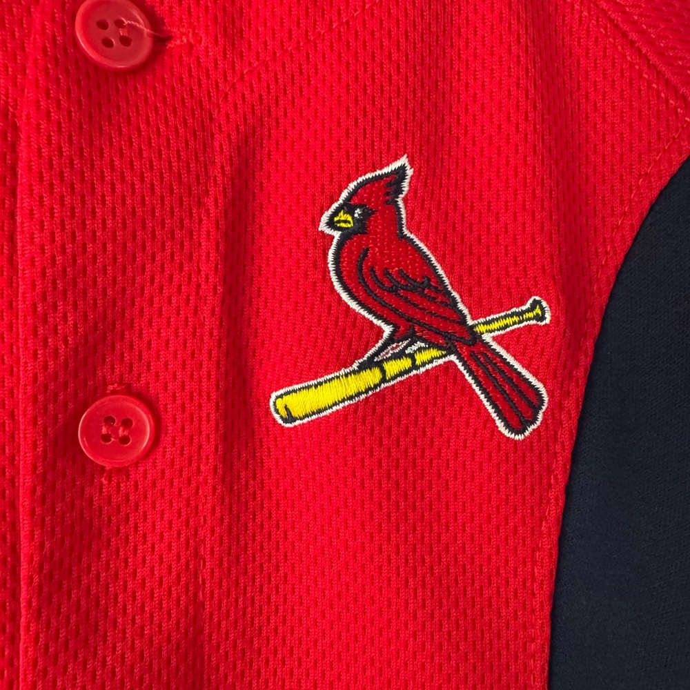 Nike St. Louis Cardinals Kids Bodysuit - Picture 3 of 8